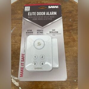 Elite Door Alarm - White - Keypad Home & Exit/Entry Delay